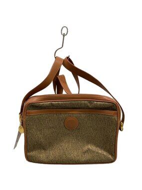 Gucci camera bag signature brown canvas leather Brown